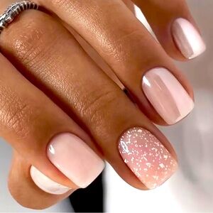 🍒🍒 Nude Pink Nails 24 pcs